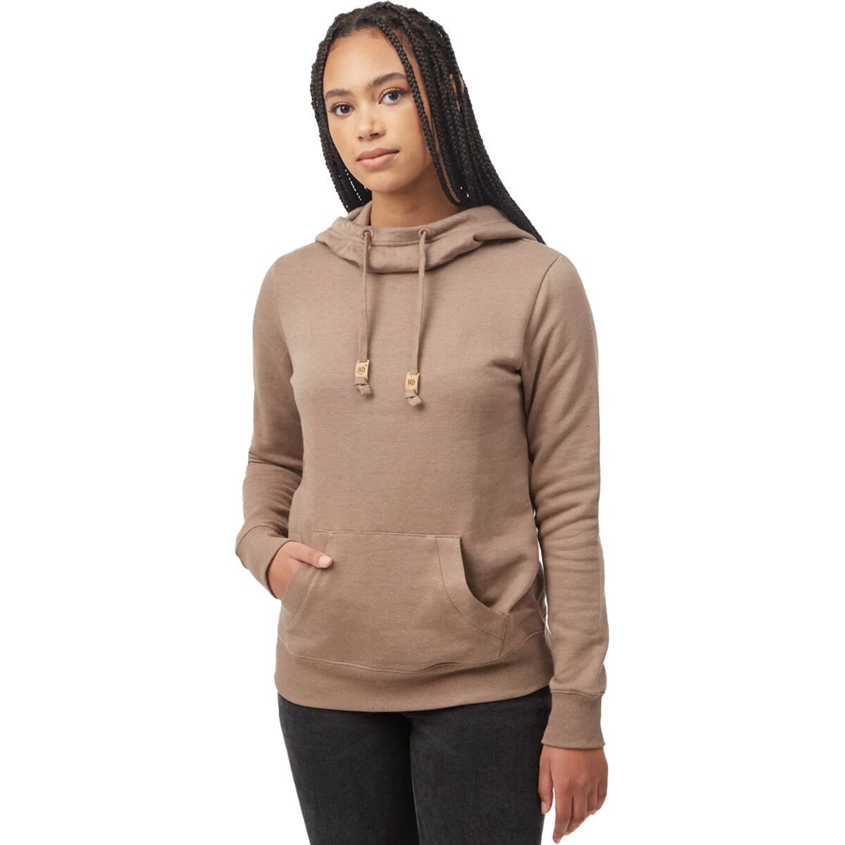 Tentree TreeFleece Banshee Hoodie - Women's Pine Bark, XL