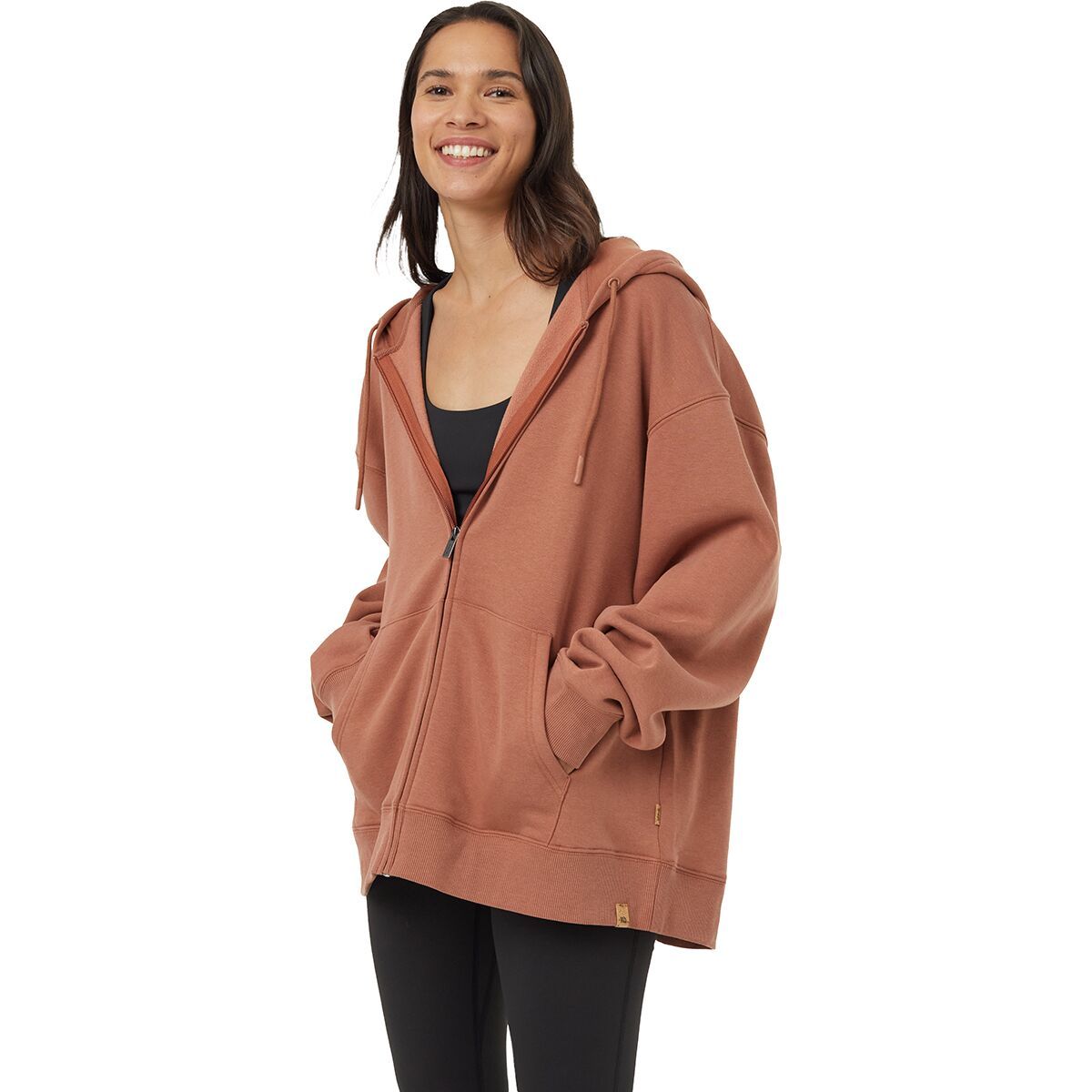 Tentree TreeFleece Oversized Zip Hoodie - Women
