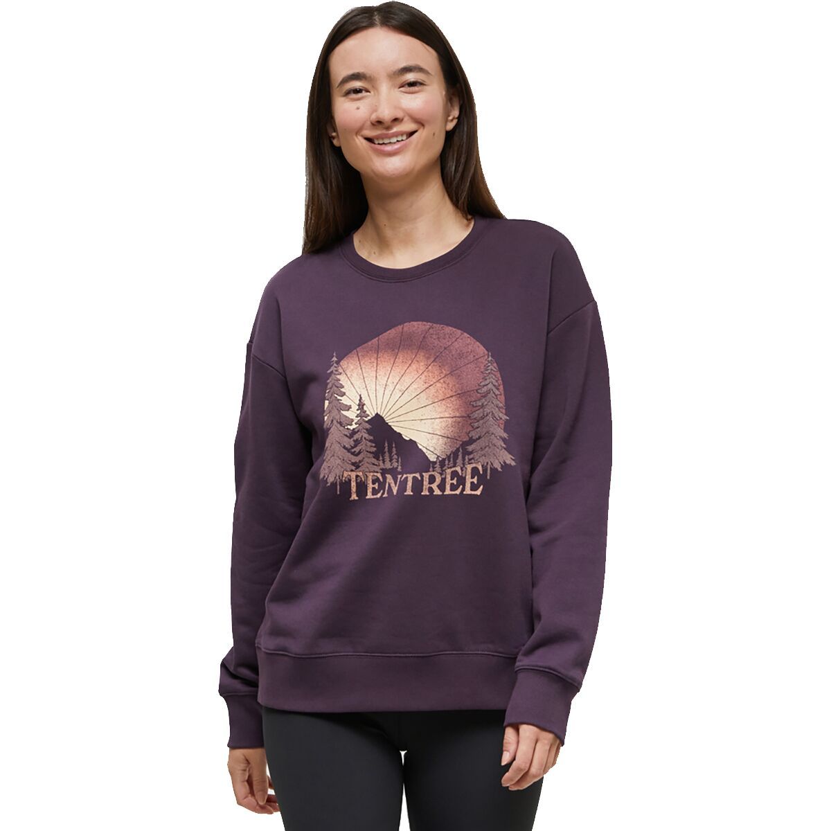 Tentree Twilight Forest Crew Sweatshirt - Women