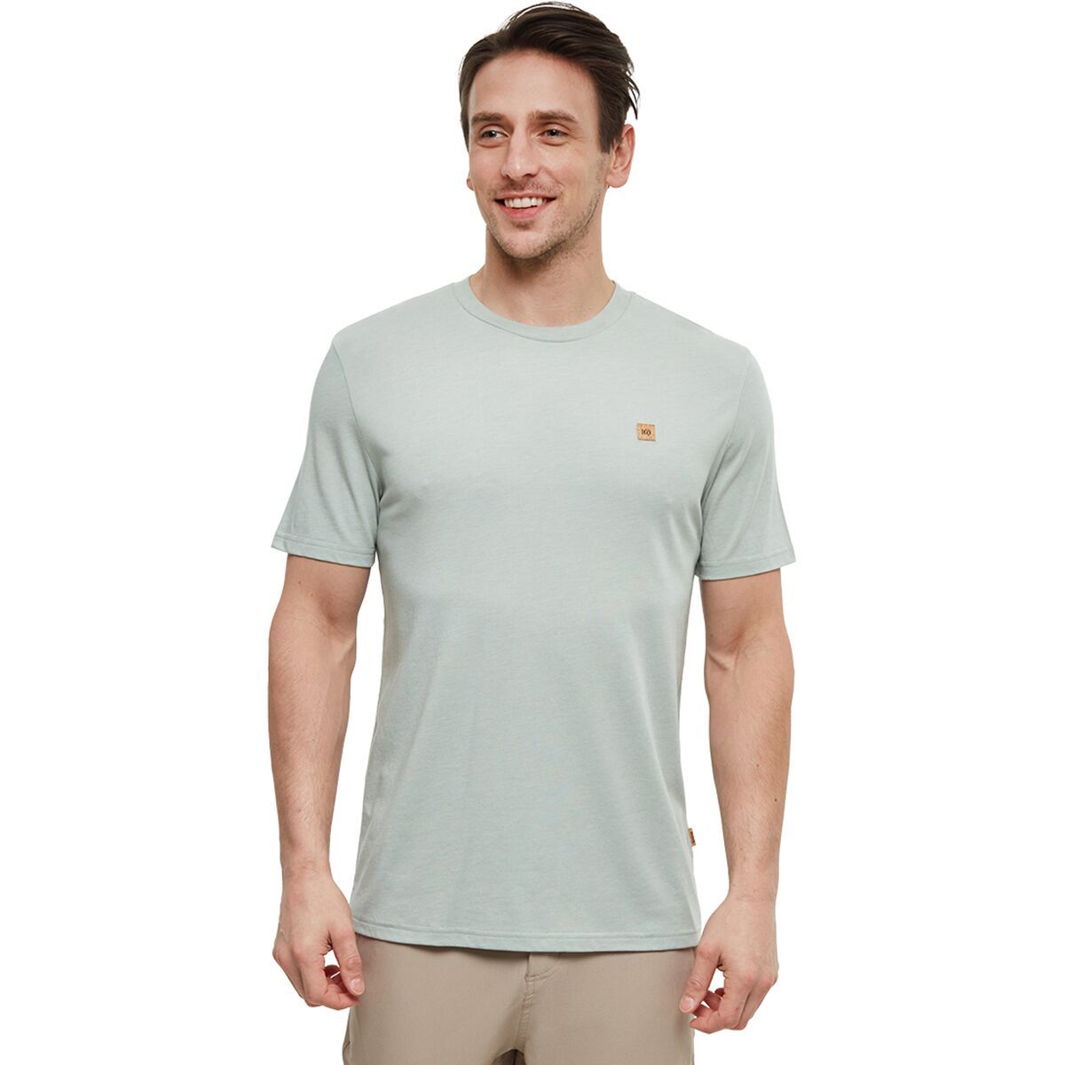 Image of Tentree Baker T-Shirt - Men's Oasis Heather, M