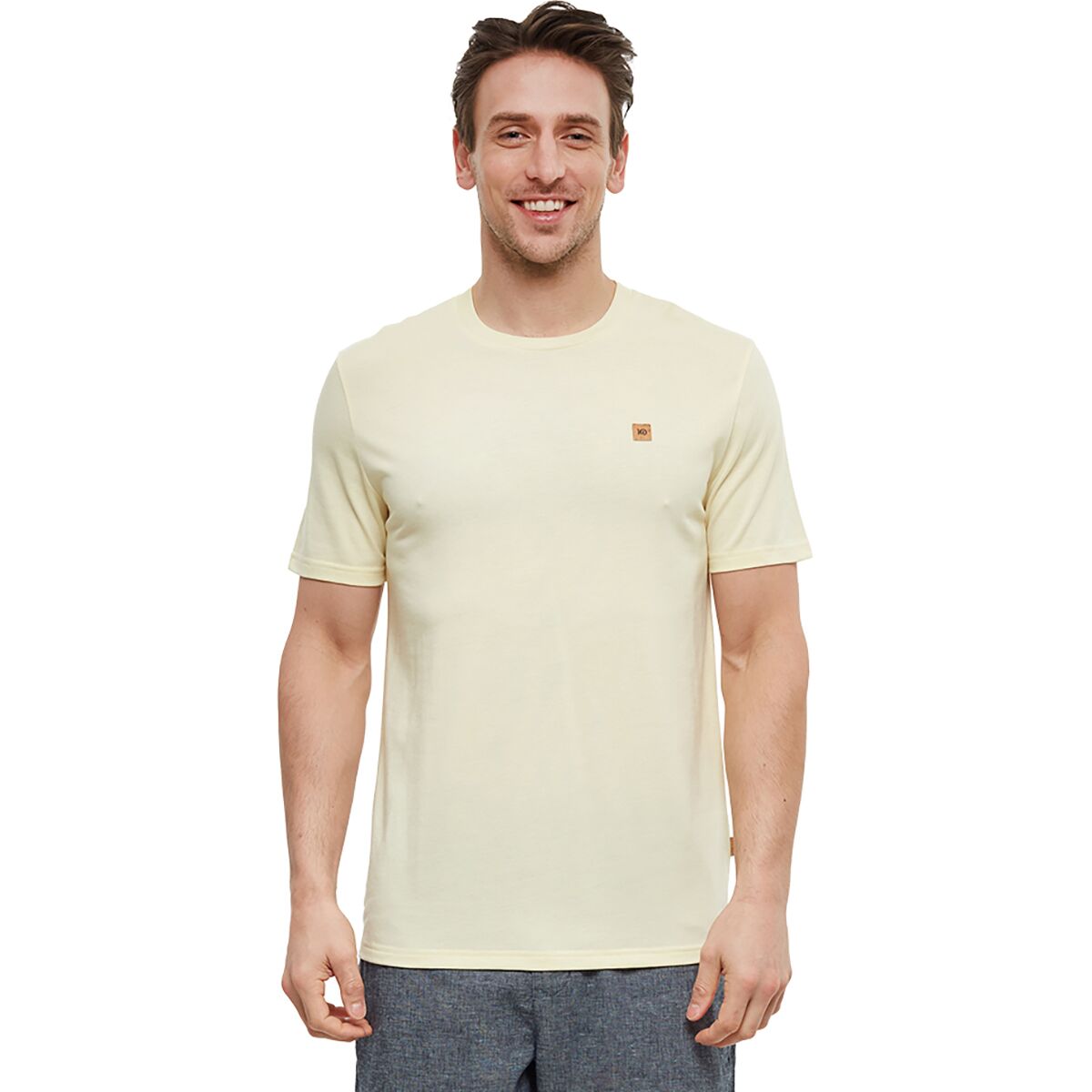 Image of Tentree Baker T-Shirt - Men's Sunray Heather, M