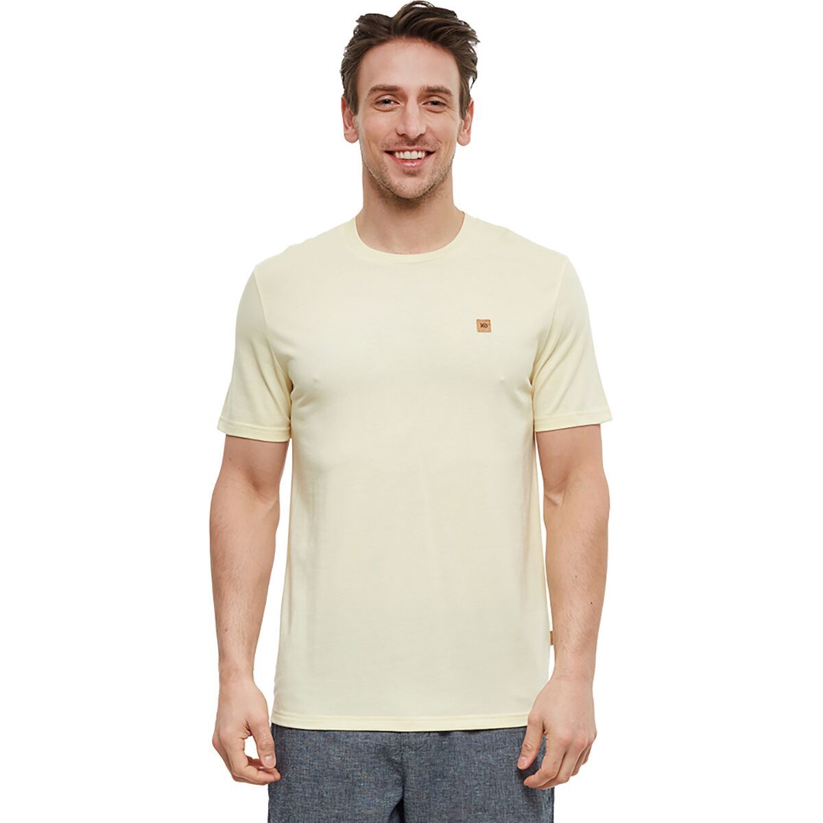 Image of Tentree Baker T-Shirt - Men's Sunray Heather, L
