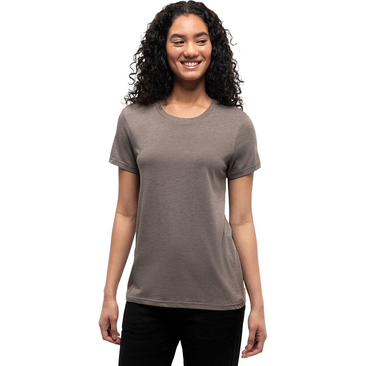 Image of Tentree Winslow T-Shirt - Women's Falcon Heather, XS