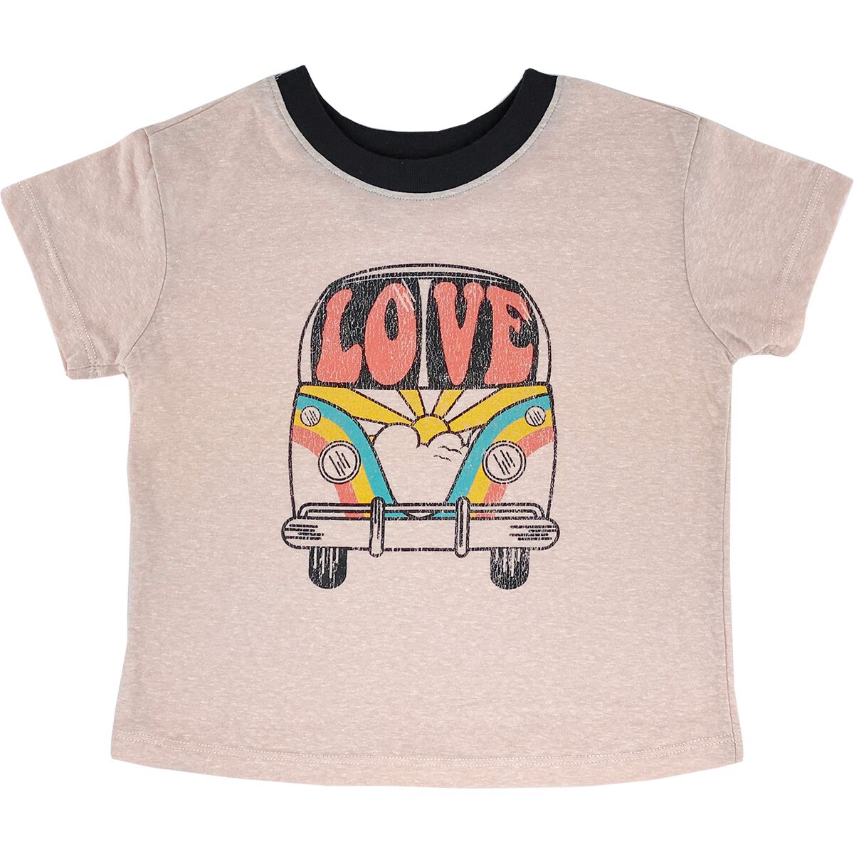 Tiny Whales Love Bus Boxy T-Shirt - Kids'