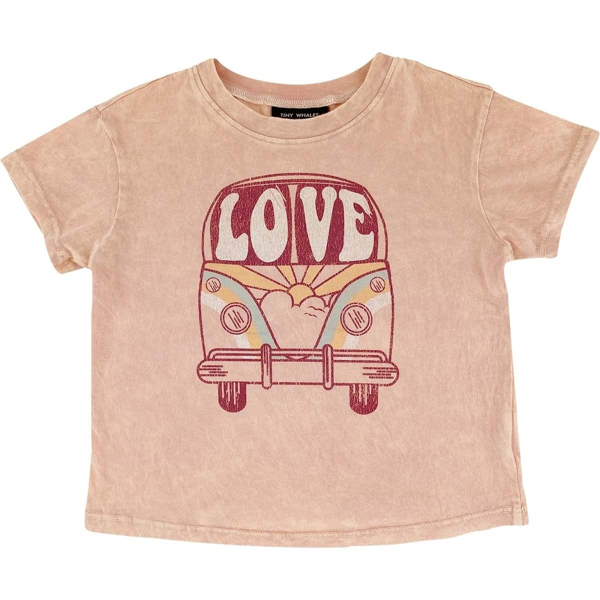 Tiny Whales Love Bus Boxy T-Shirt - Toddlers'