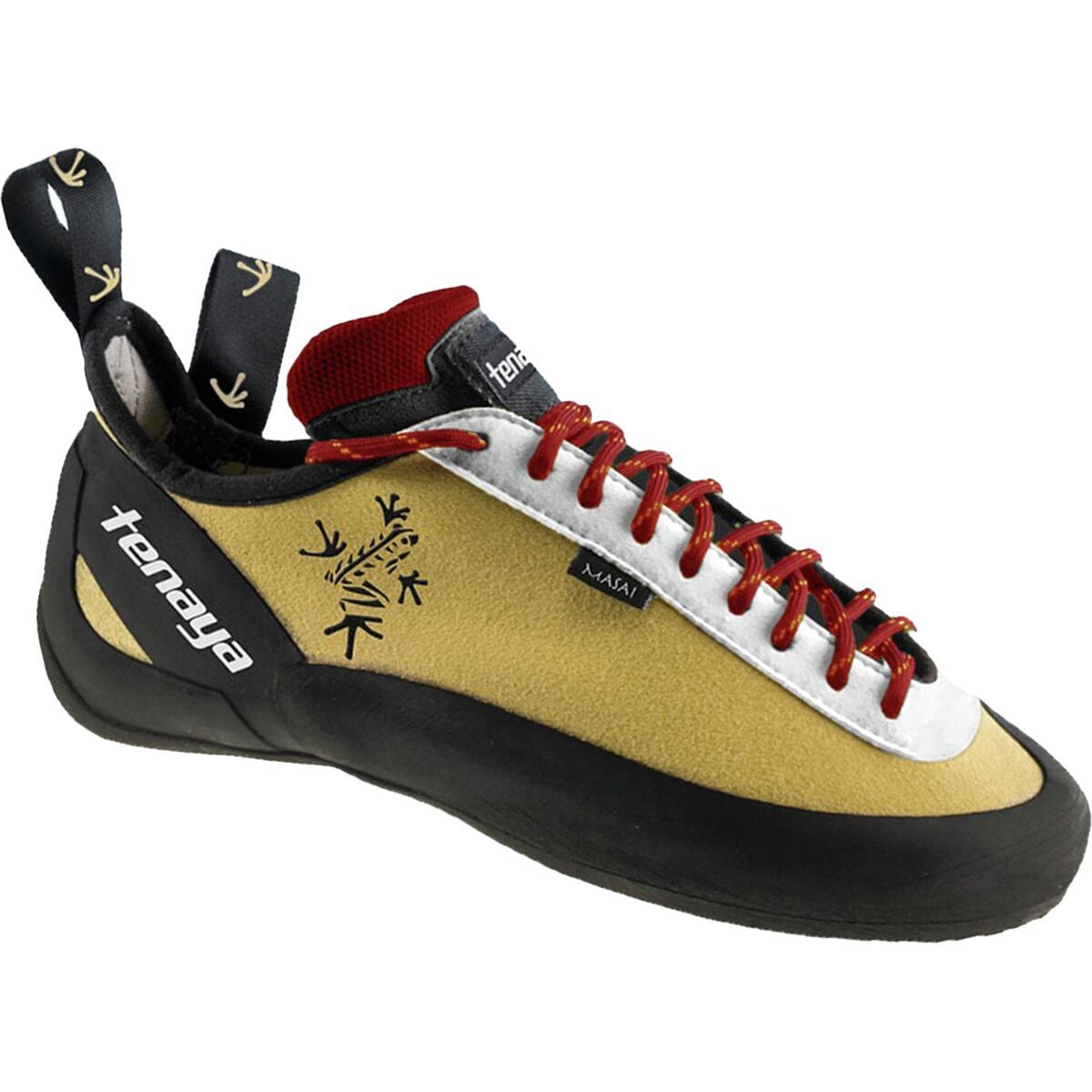 Image of Tenaya Masai Climbing Shoe Yellow/Red, Mens 10.5/Womens 11.5