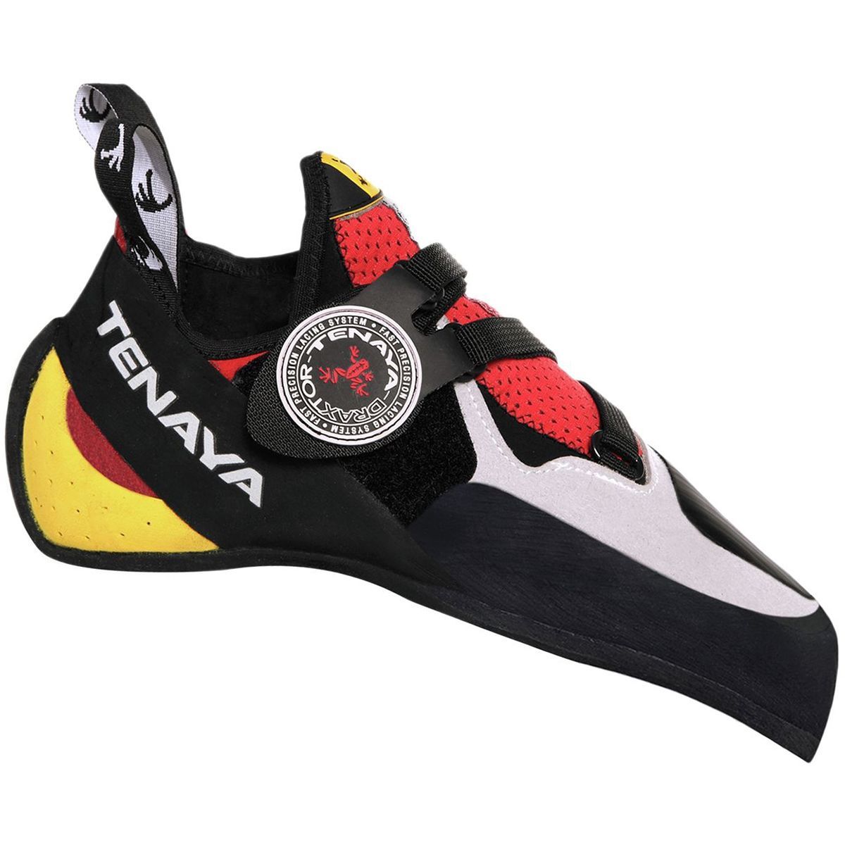 Tenaya Iati Climbing Shoe White/Red, 10.0