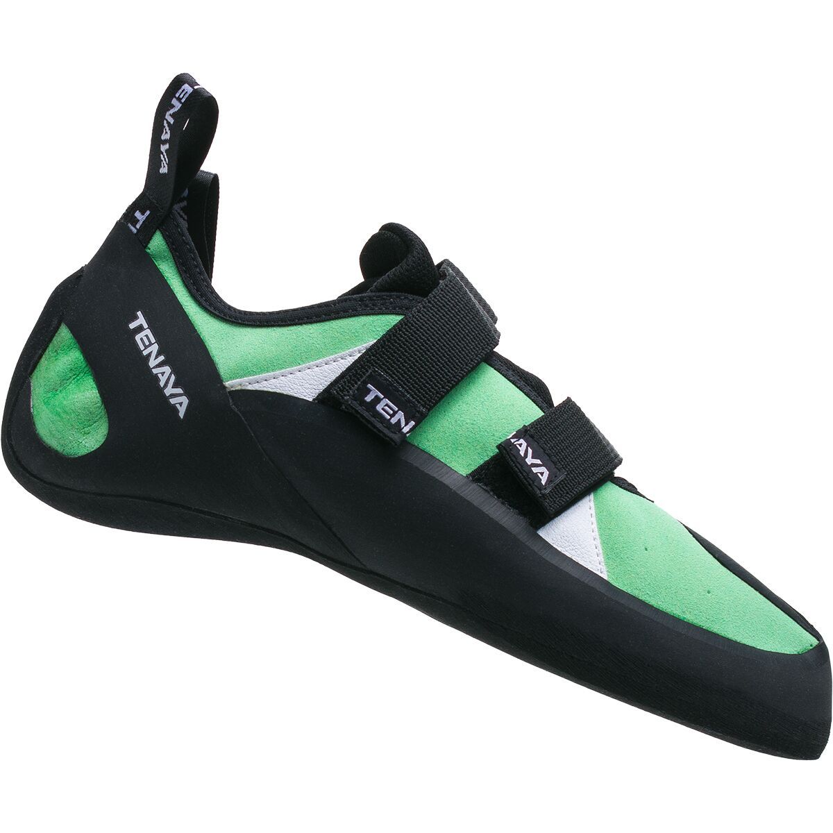 Image of Tenaya Tanta Climbing Shoe Green/Black/White, Mens 10.0/Womens 11.0