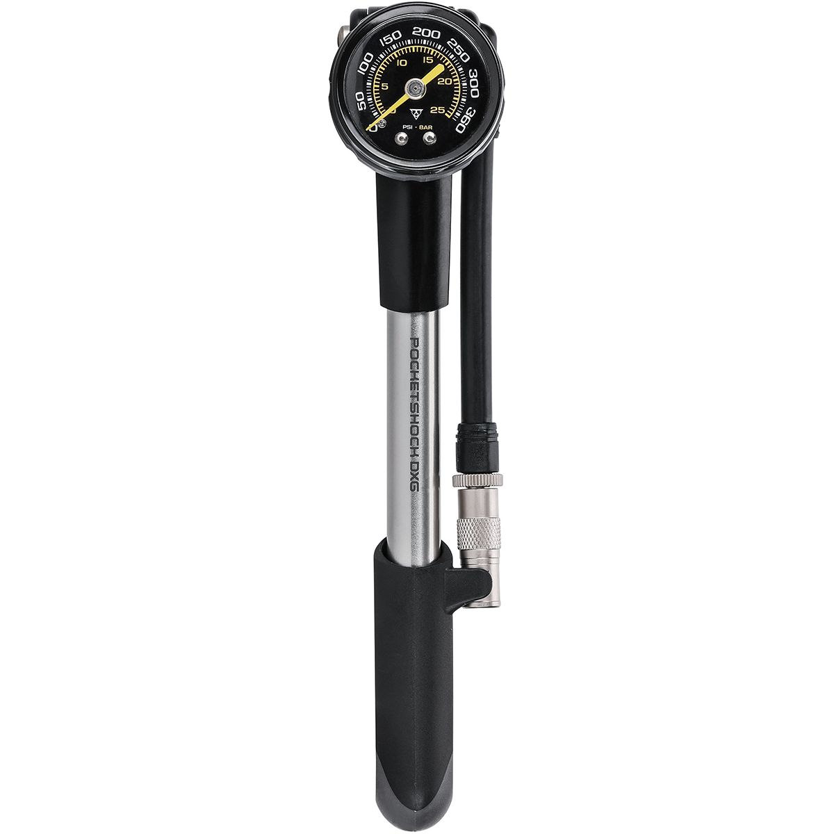 Topeak Topeak Pocket Shock DXG Fork & Shock Pump Black/Silver, One Size