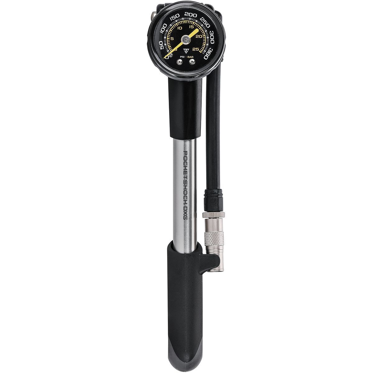 Image of Topeak Pocket Shock DXG Fork & Shock Pump Black/Silver, One Size