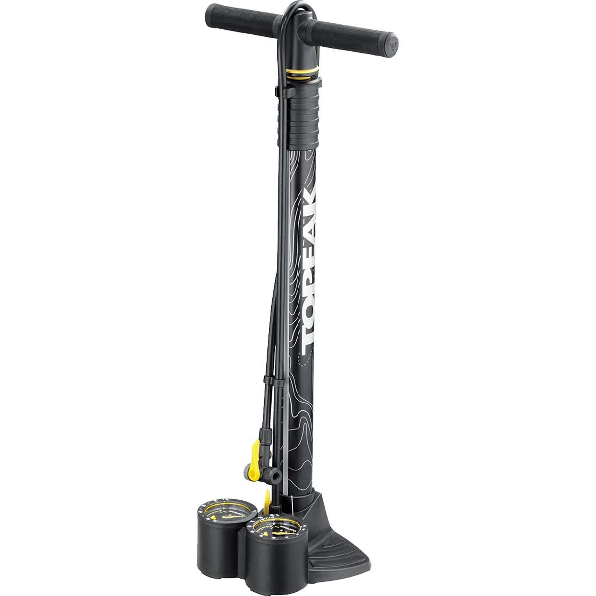 Image of Topeak JoeBlow Dualie Floor Pump Black, One Size