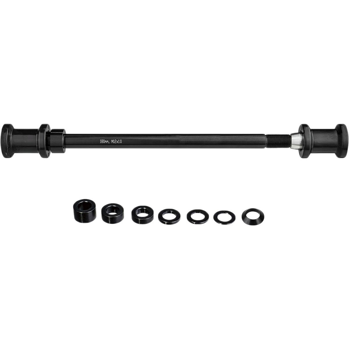 Image of Topeak Journey Trailer TX Axle Kit Black, M12x1.75