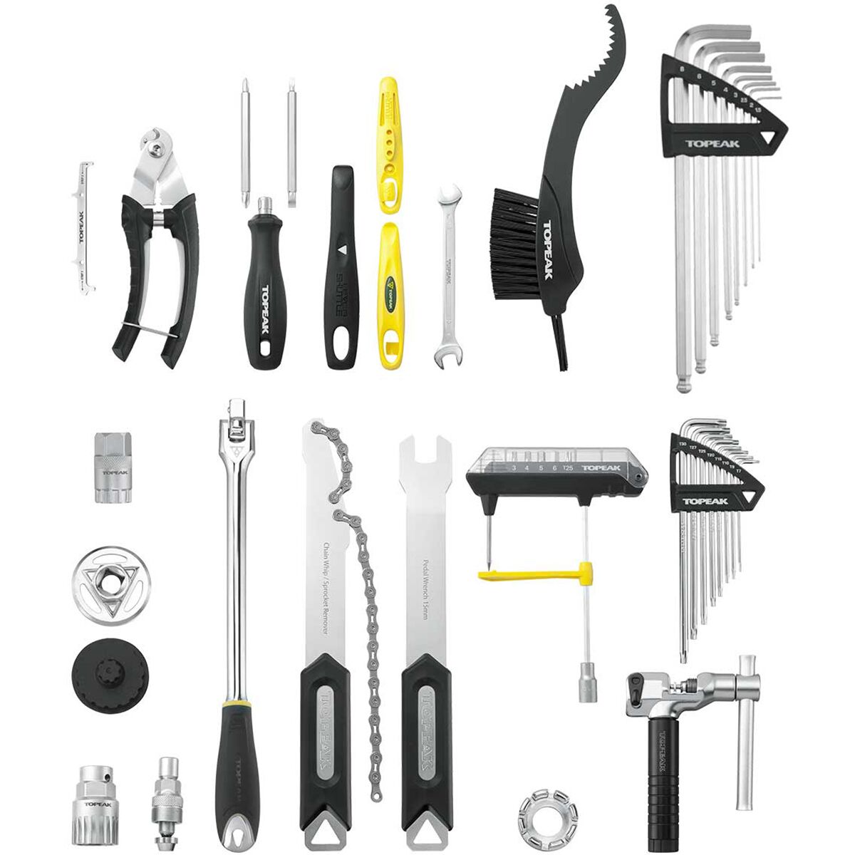 Topeak Topeak PrepBox 36-Piece Tool Kit Black, One Size