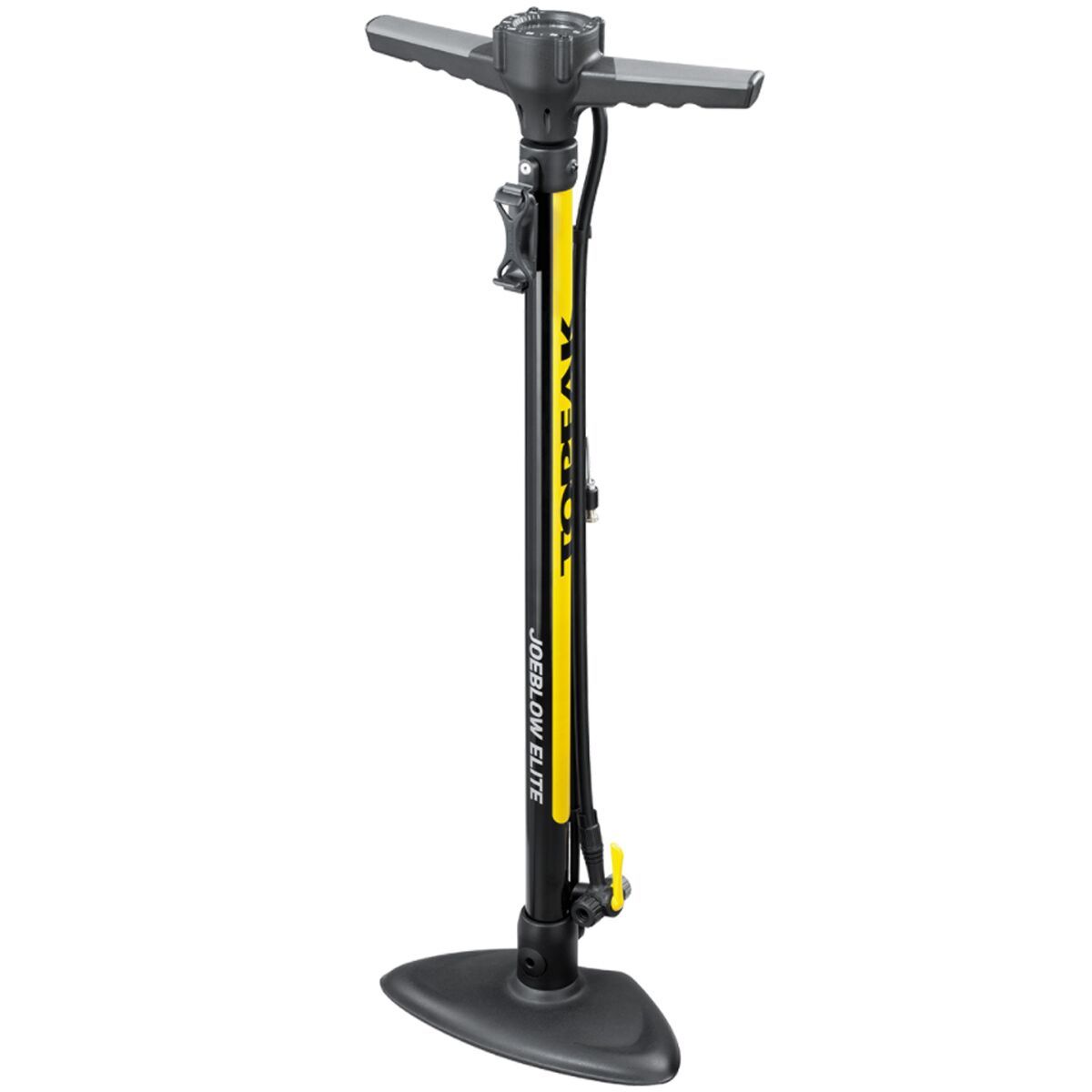 Image of Topeak JoeBlow Elite Floor Pump Yellow/Black, One Size