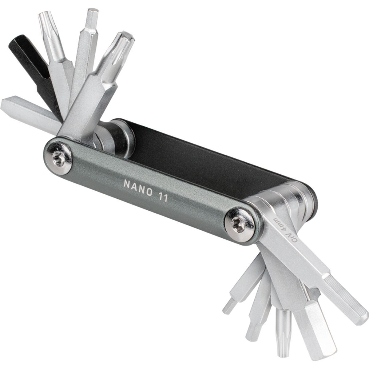 Image of Topeak Nano 11 Multi-Tool Black/Galaxy Gray, One Size