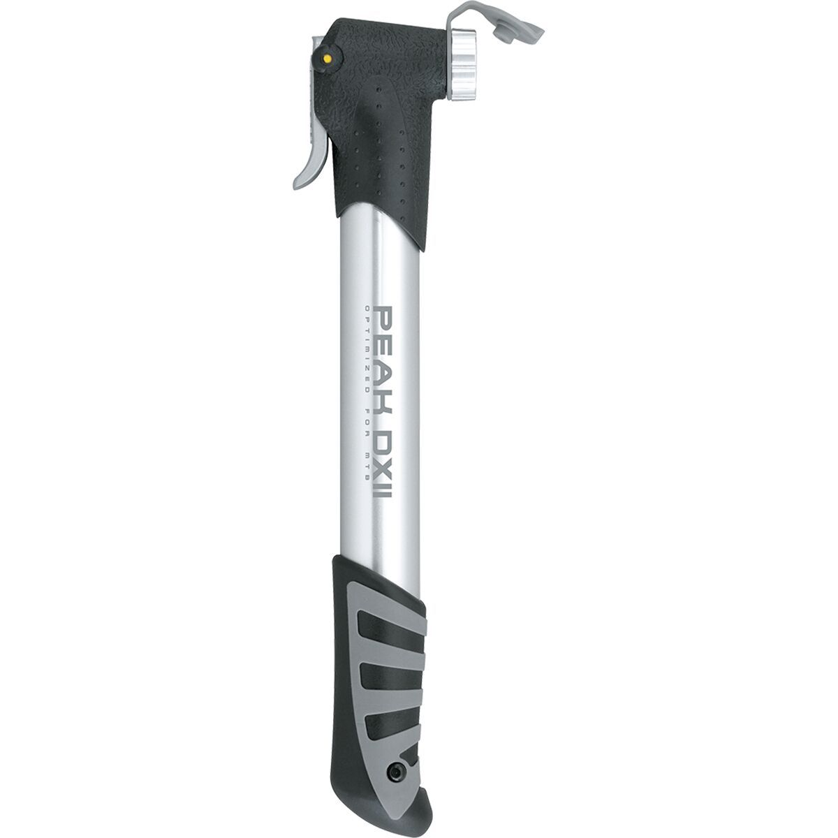 Image of Topeak Peak DX II Mini Pump Black/Silver, One Size