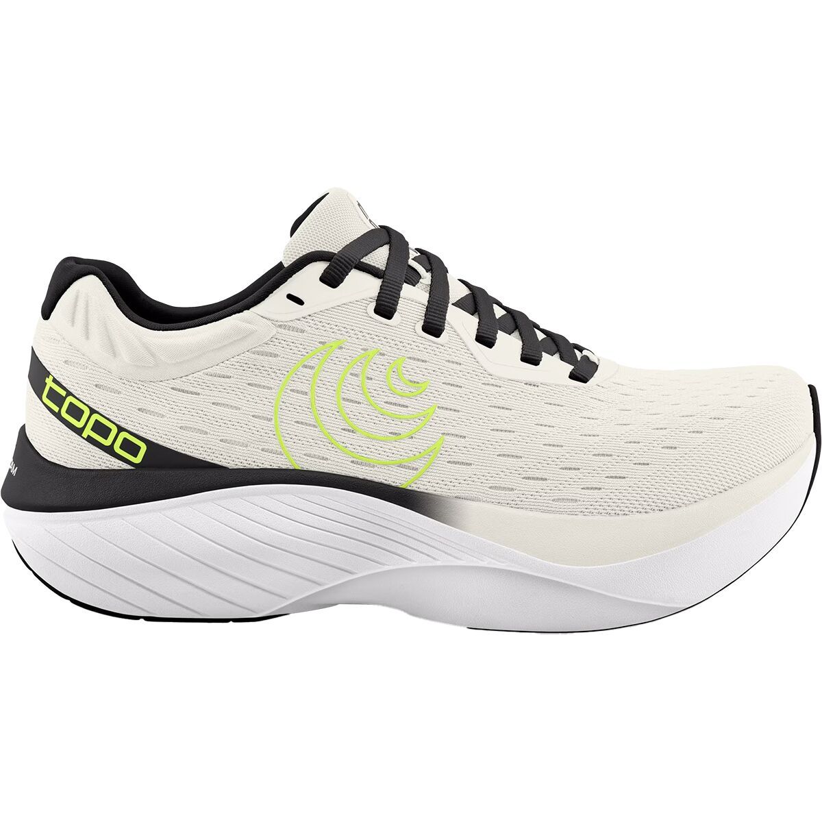 Image of Topo Athletic Atmos Running Shoe - Men's Bone/Black, 11.5