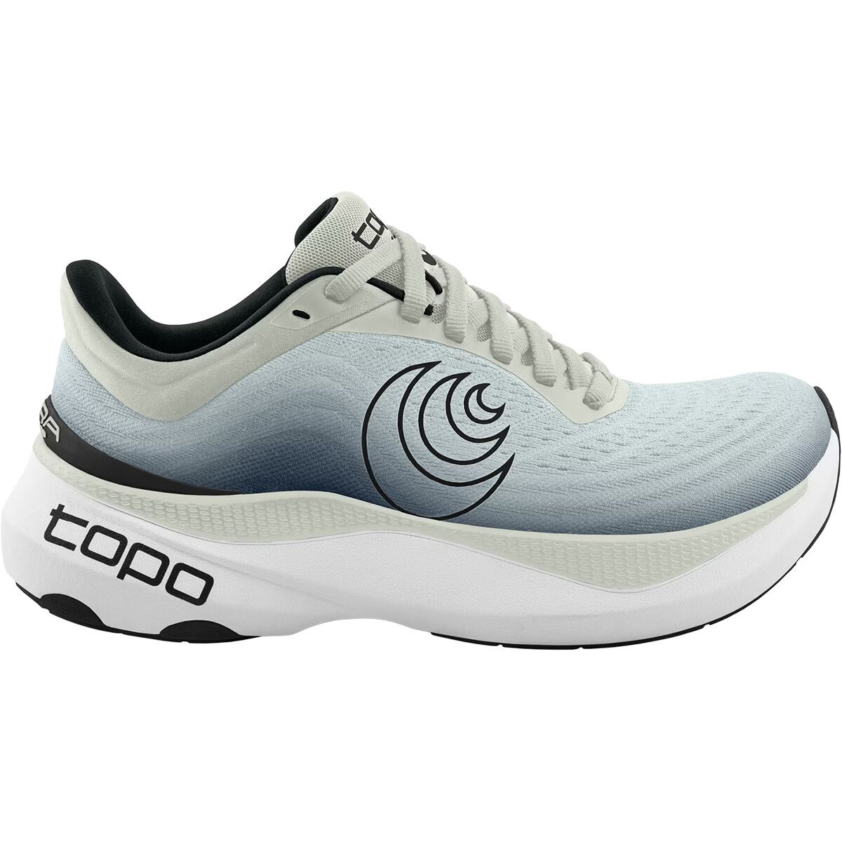 Image of Topo Athletic Aura Running Shoe - Men's Grey/Charcoal, 10.0