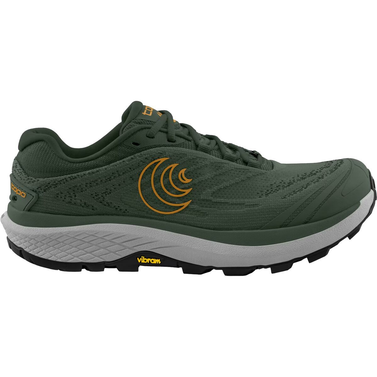 Topo Athletic Pursuit 2 Trail Running Shoe - Men's Green/Orange, 12.0