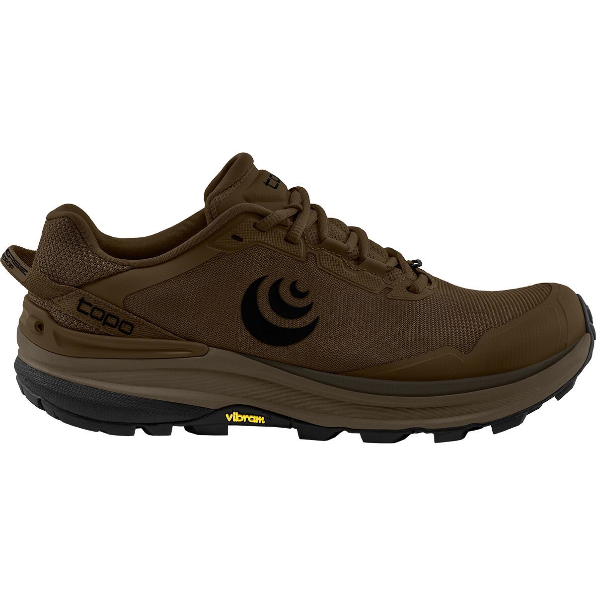 Image of Topo Athletic Traverse Trail Running Shoe - Men's Brown/Black, 10.5