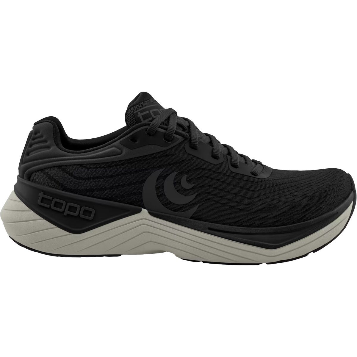 Image of Topo Athletic Ultrafly 5 Running Shoe - Men's Black/Charcoal, 9.5