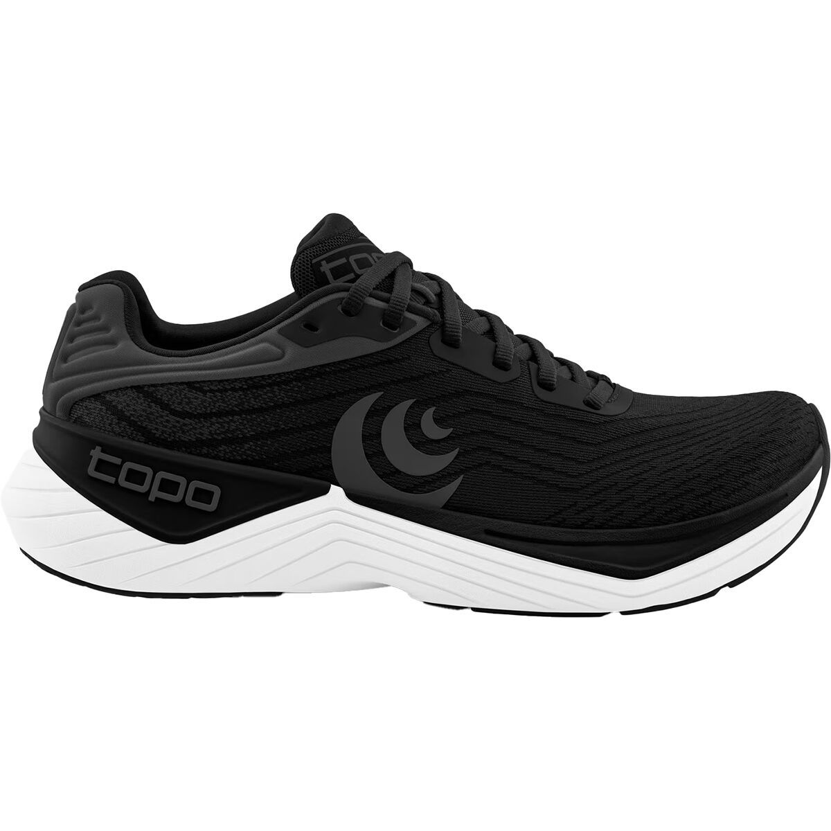 Image of Topo Athletic Ultrafly 5 Running Shoe - Women's Black/White, 6.5