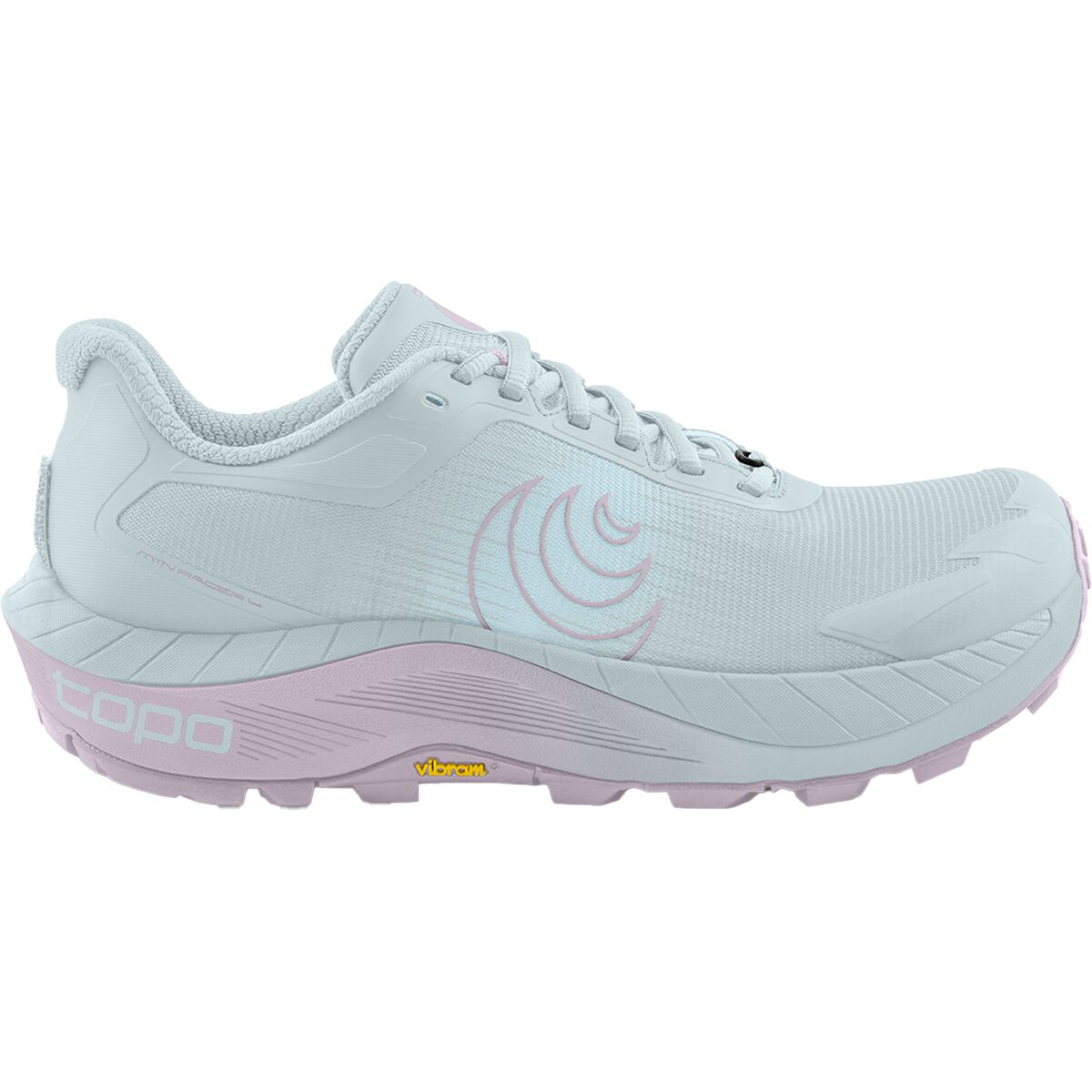 Image of Topo Athletic MTN Racer 4 Trail Running Shoe - Women's Grey/Purple, 6.5