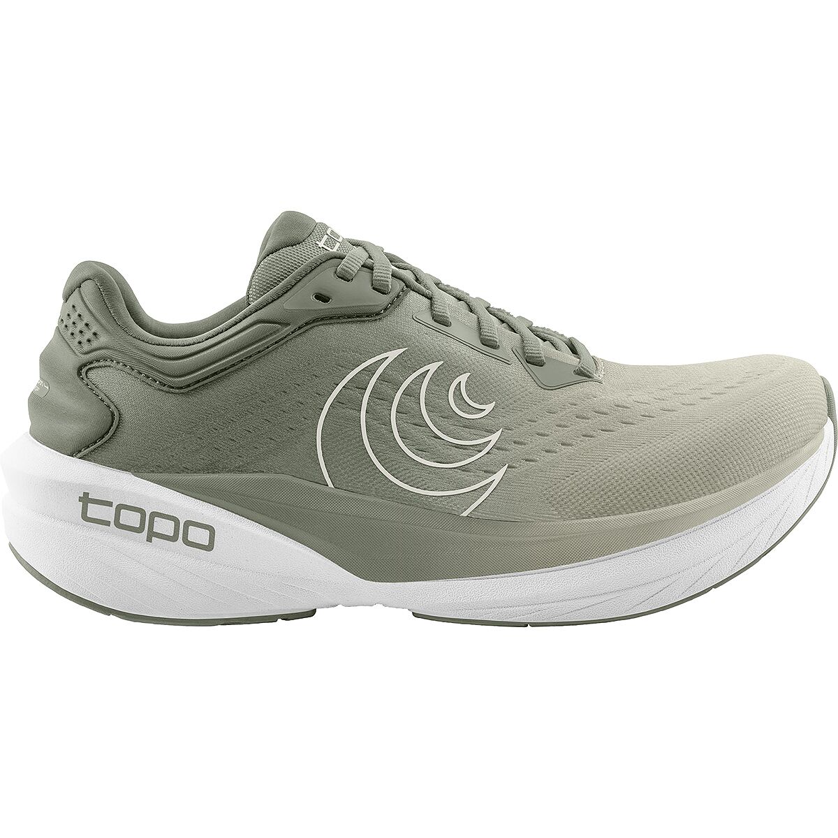 Image of Topo Athletic Phantom 4 Running Shoe - Men's Khaki/White, 12.0