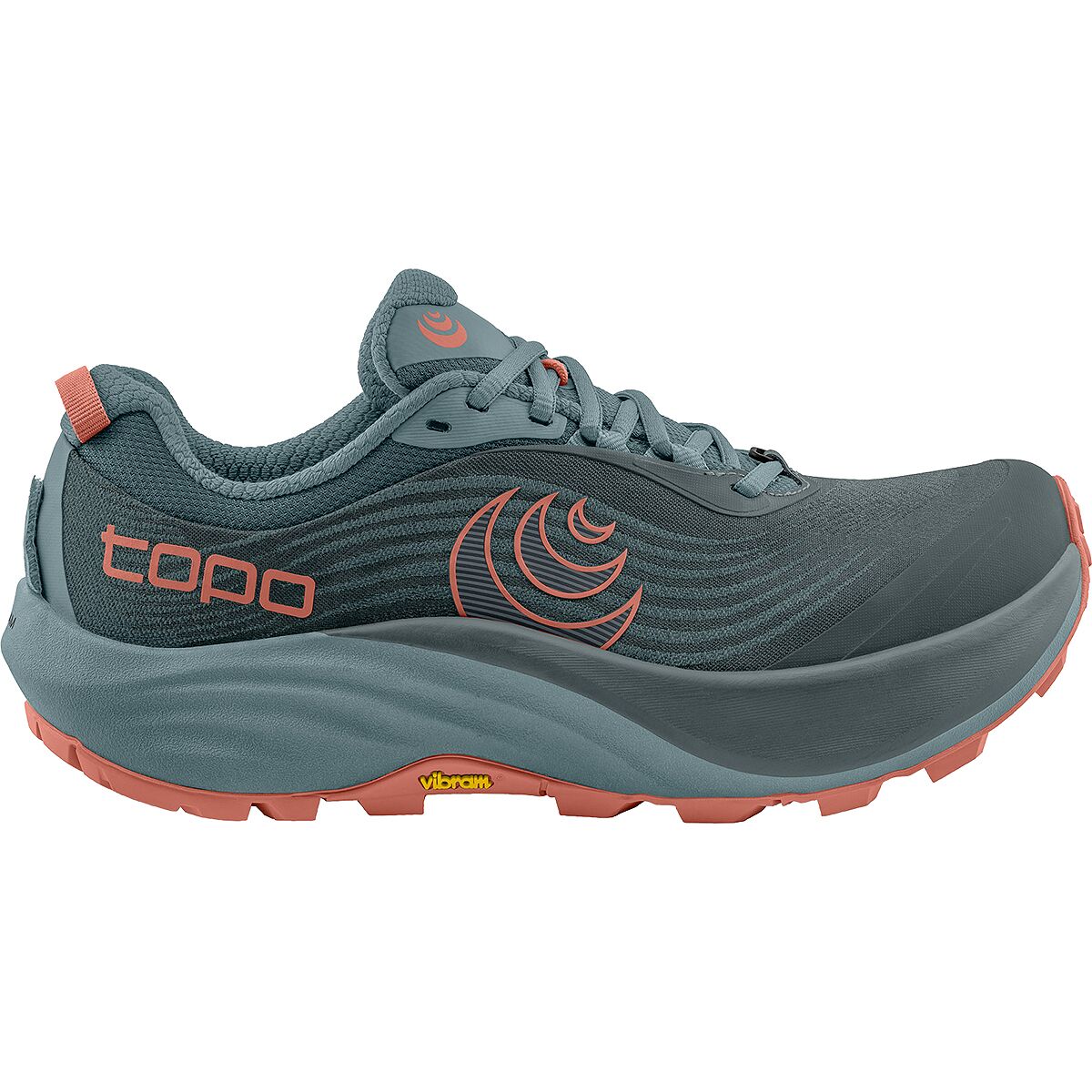 Image of Topo Athletic Pursuit 3 Trail Running Shoe - Women's Slate/Clay, 6.0