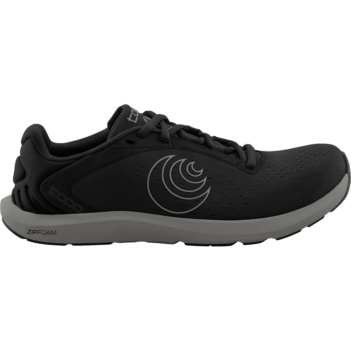 Image of Topo Athletic ST-6 Running Shoe - Men's Black/Charcoal, 11.0