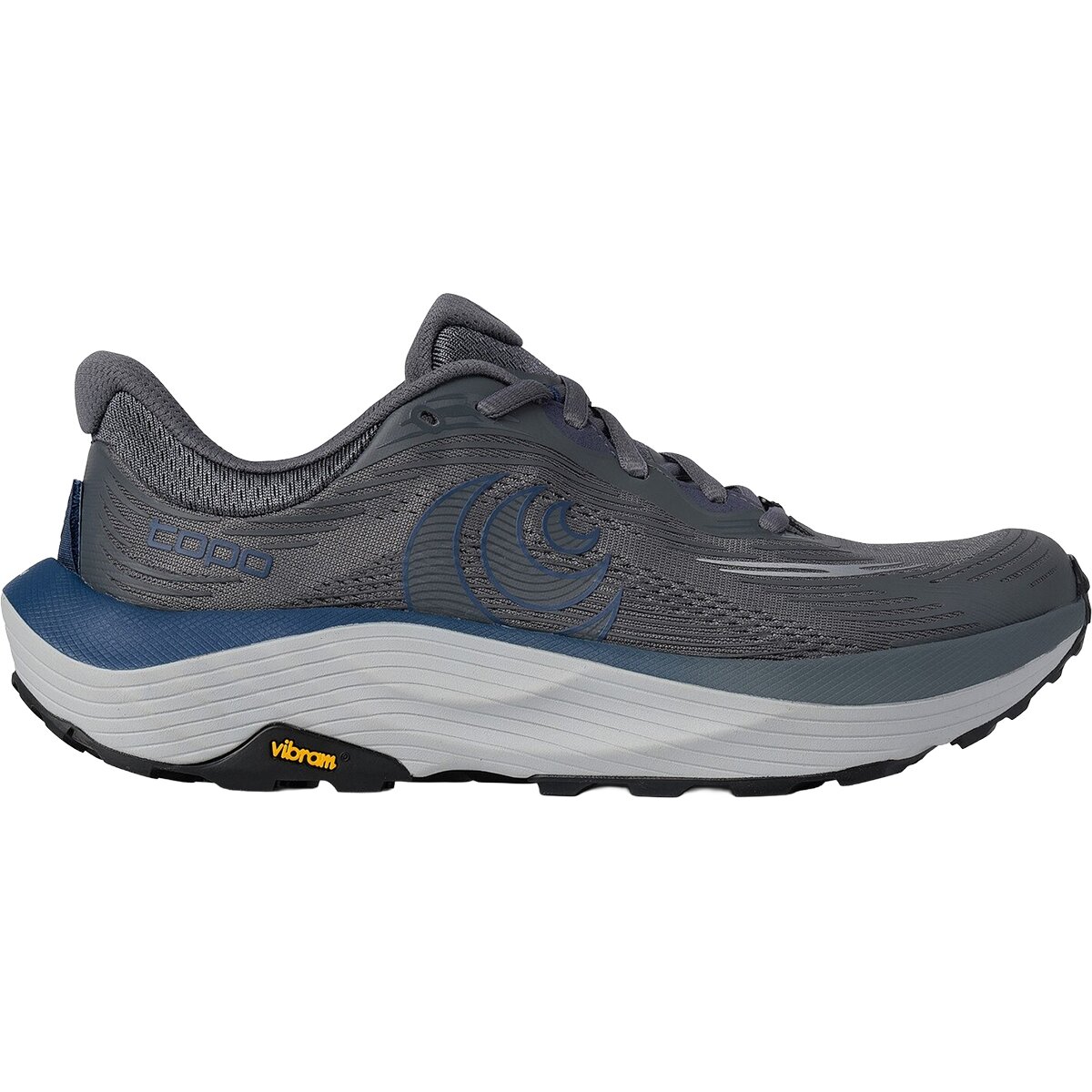 Image of Topo Athletic Ultraventure 5 Trail Running Shoe - Men's Grey/Blue, 8.5