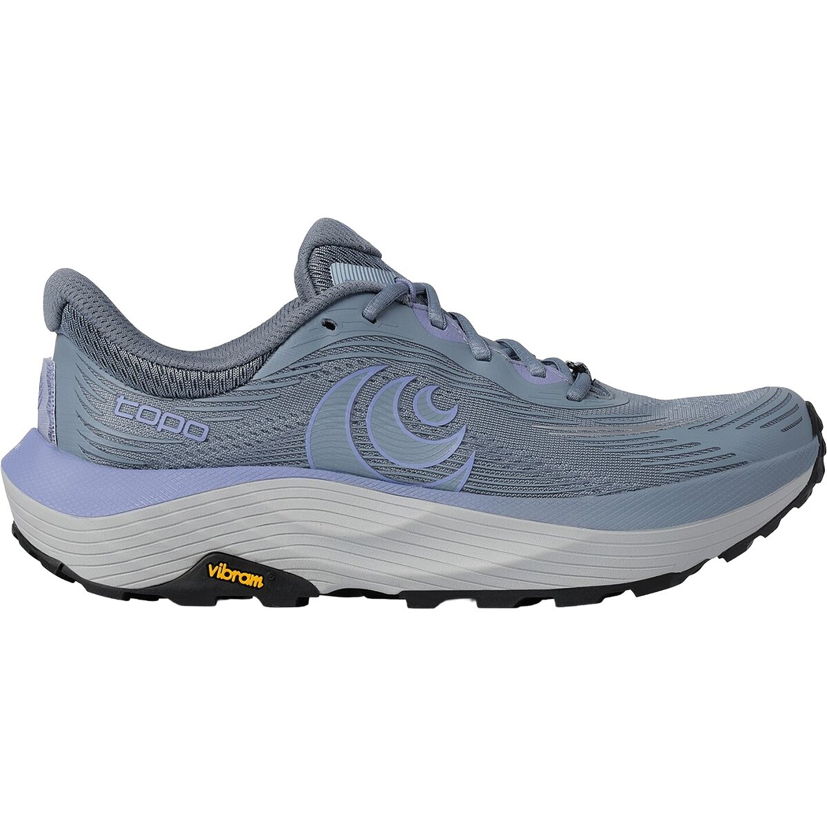 Image of Topo Athletic Ultraventure 5 Trail Running Shoe - Women's Grey/Blue, 7.5