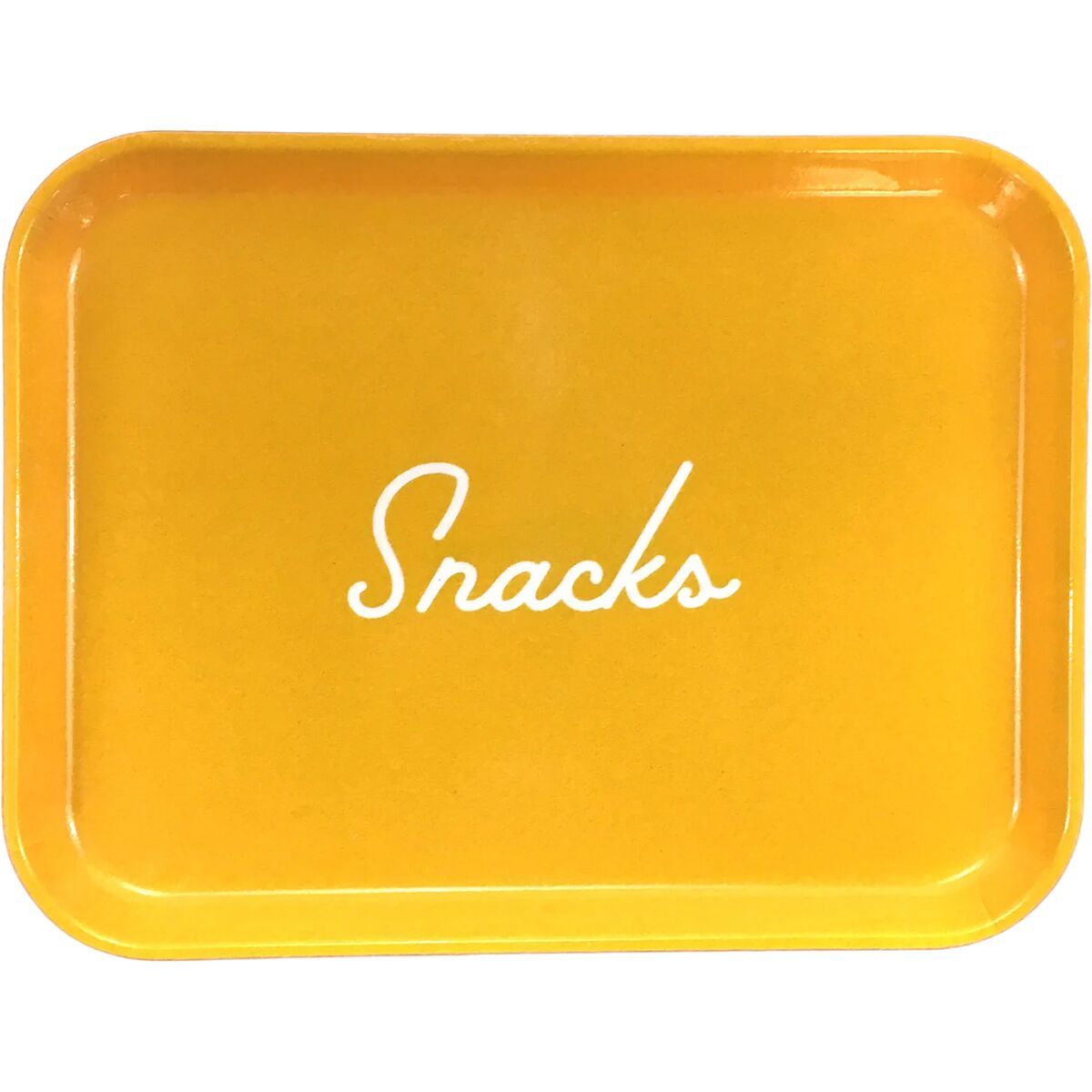 Image of Three Potato Four Large Snack Tray Mustard Yellow, One Size