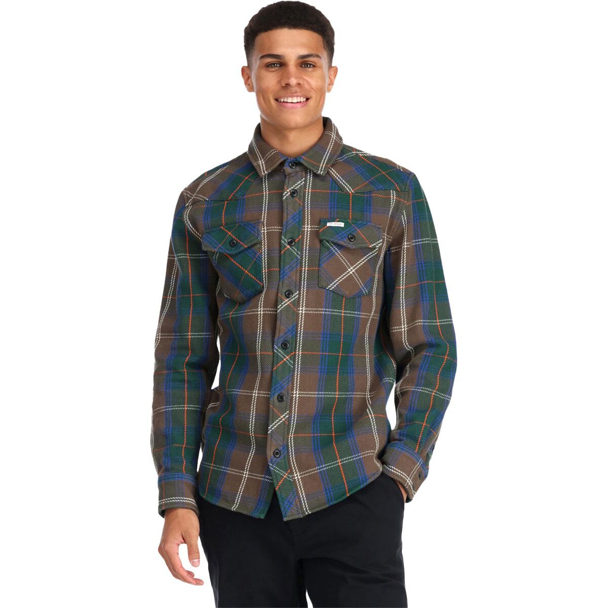 Topo Designs Mountain Shirt Jacket - Men's Blue/Red Plaid, XL