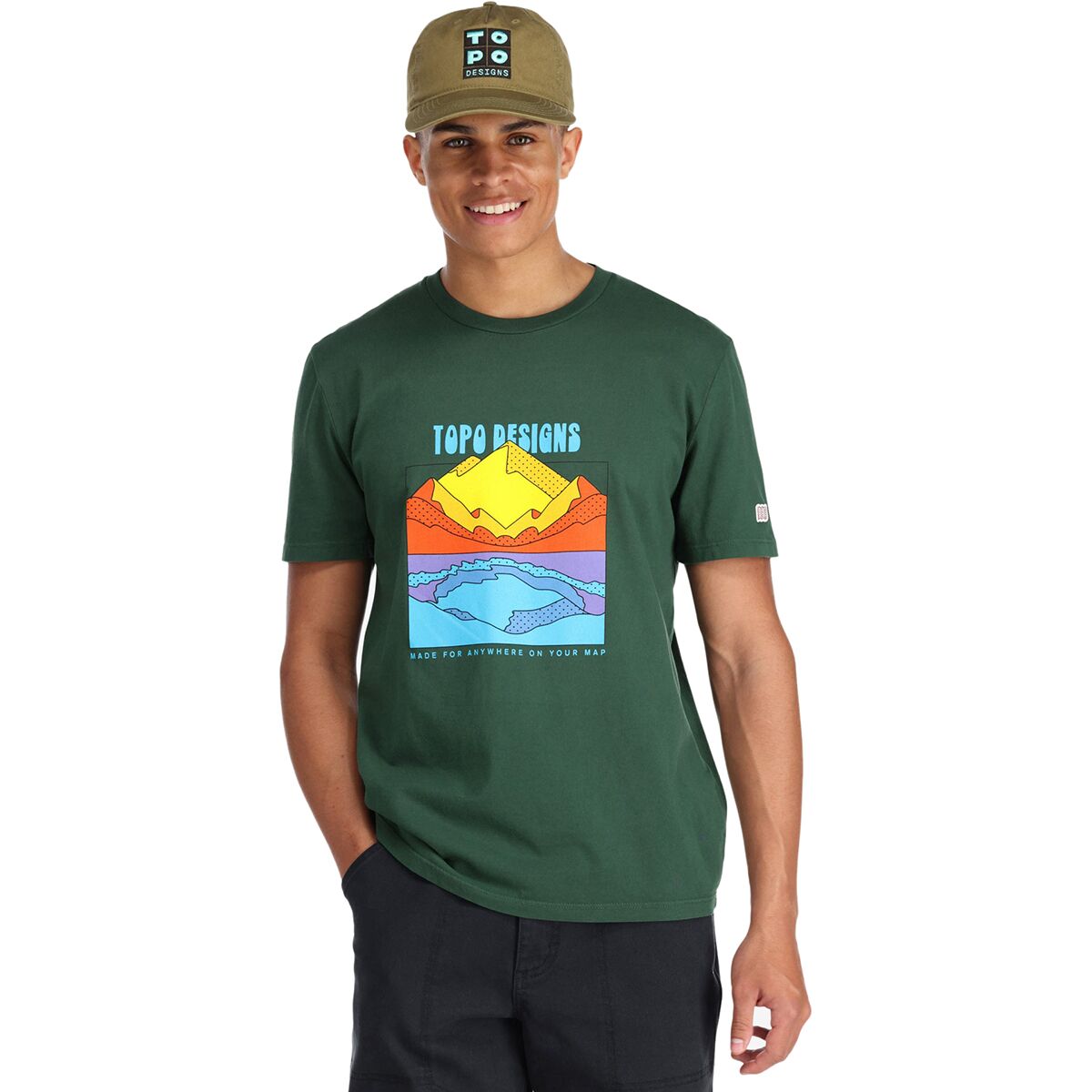 Topo Designs Reflecting Peaks T-Shirt - Men's product image