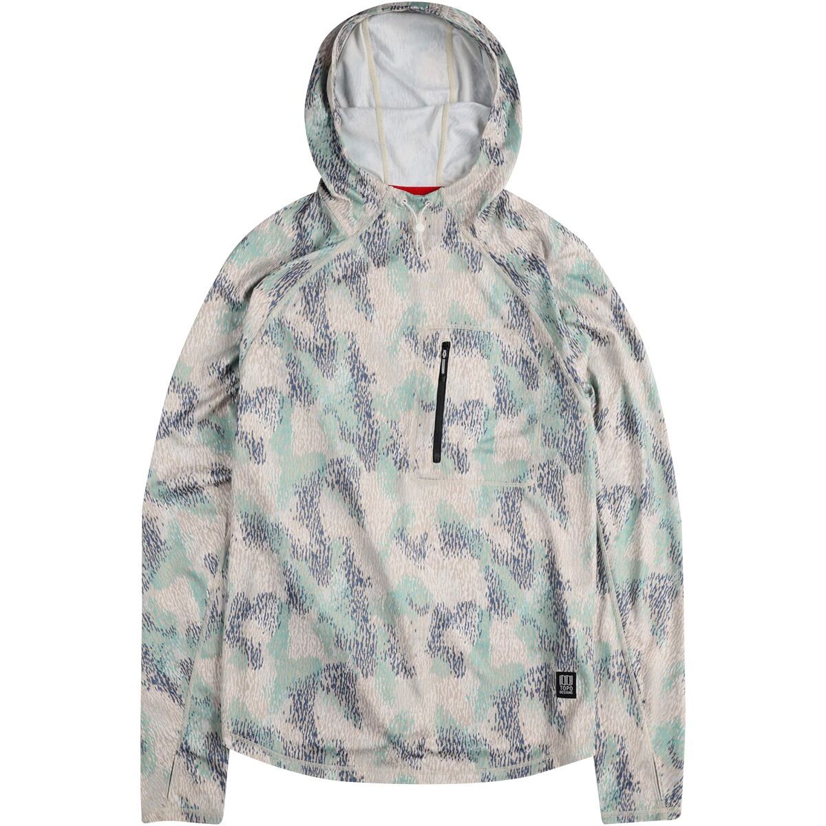 Backcountry Topo Designs River Hoodie - Men's Sand/Pebble, XXL