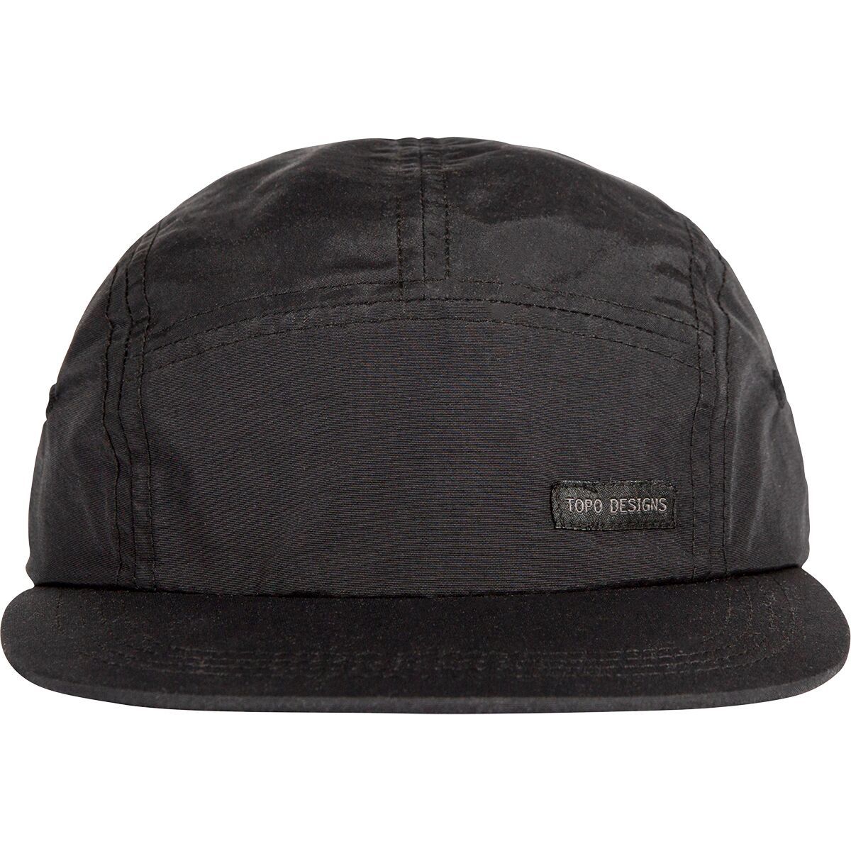 Image of Topo Designs Nylon Camp Hat Black, One Size