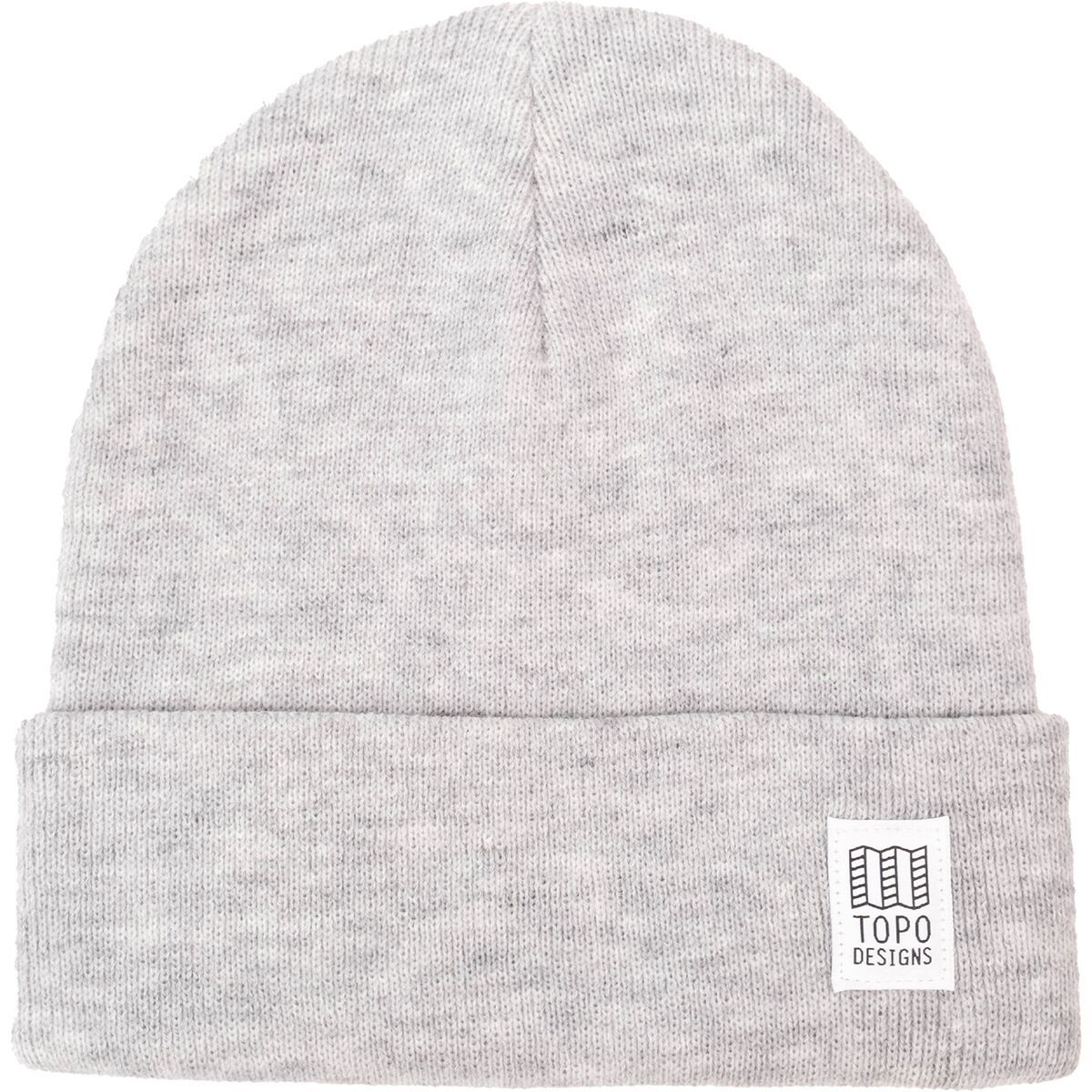 Topo Designs Work Cap Light Grey Heather, One Size