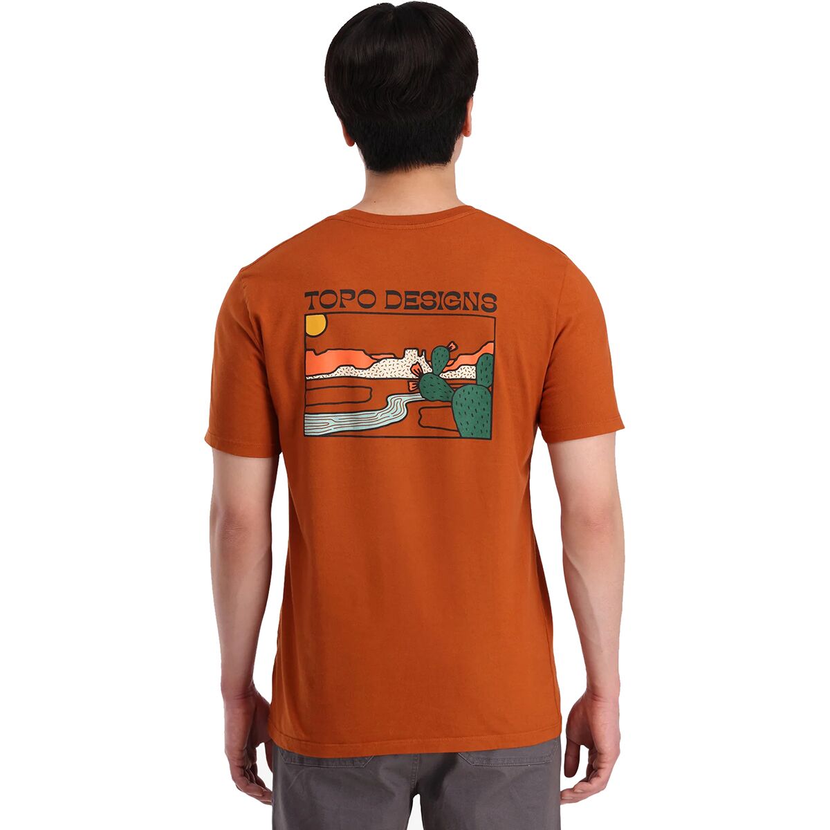 Cactus Lanscape Short-Sleeve T-Shirt - Men