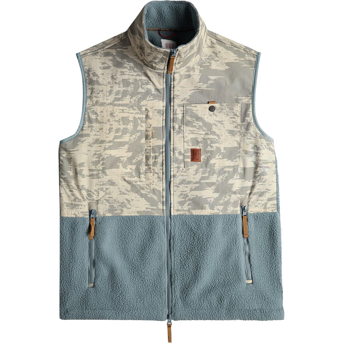 Topo Designs Subalpine Printed Fleece Vest - Men's