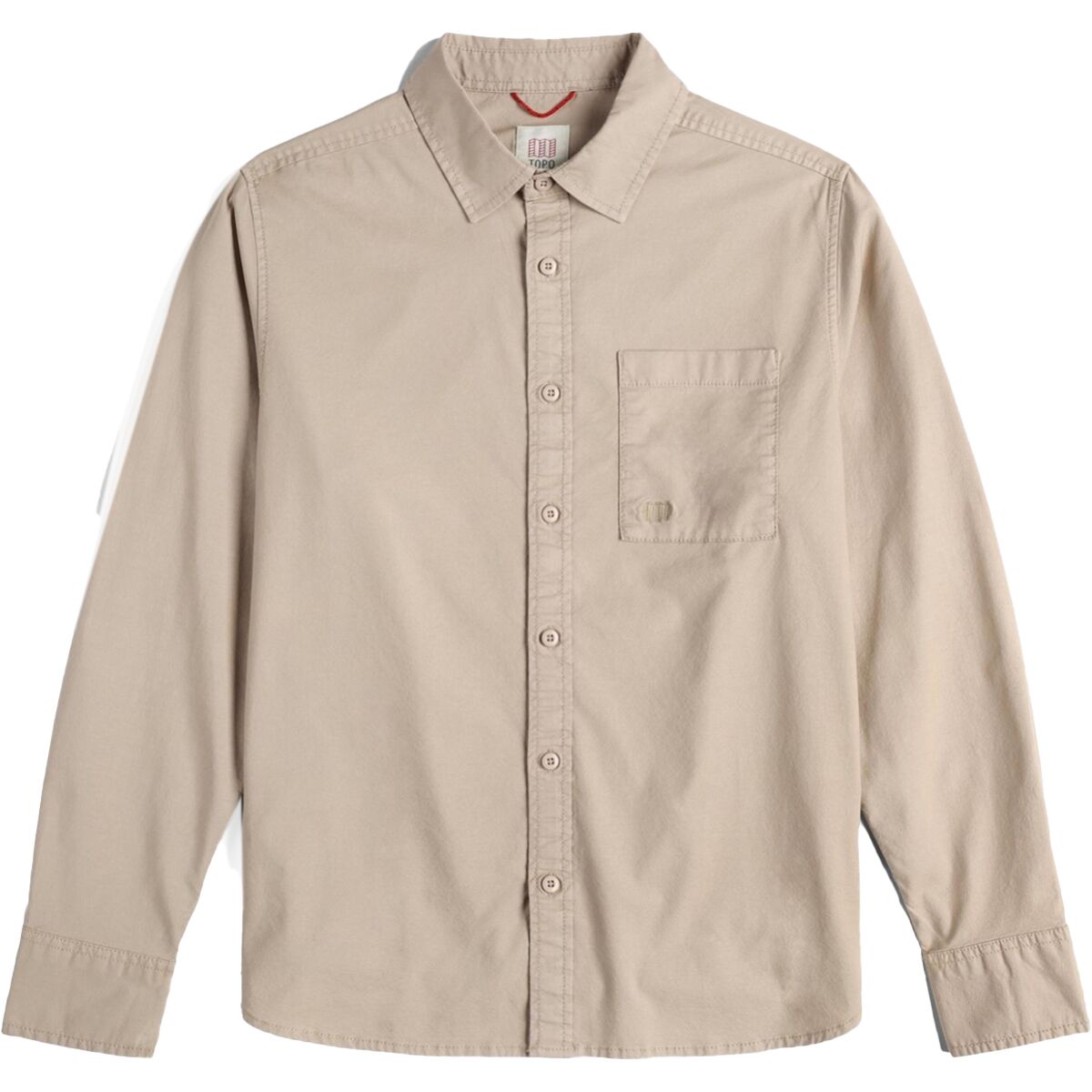 Image of Topo Designs Dirt Desert Shirt - Men's Cobblestone, S