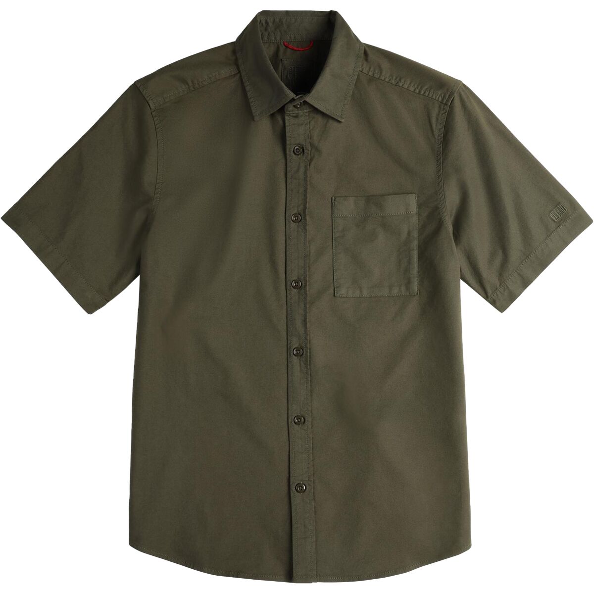 Image of Topo Designs Dirt Desert Short-Sleeve Shirt - Men's Beetle, S