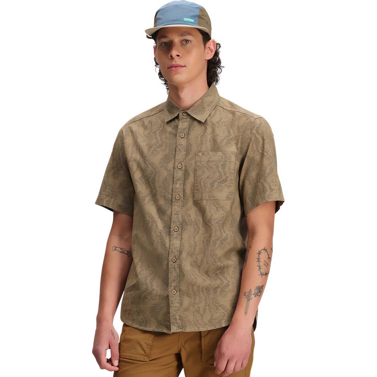 Topo Designs Dirt Desert Short-Sleeve Shirt - Men
