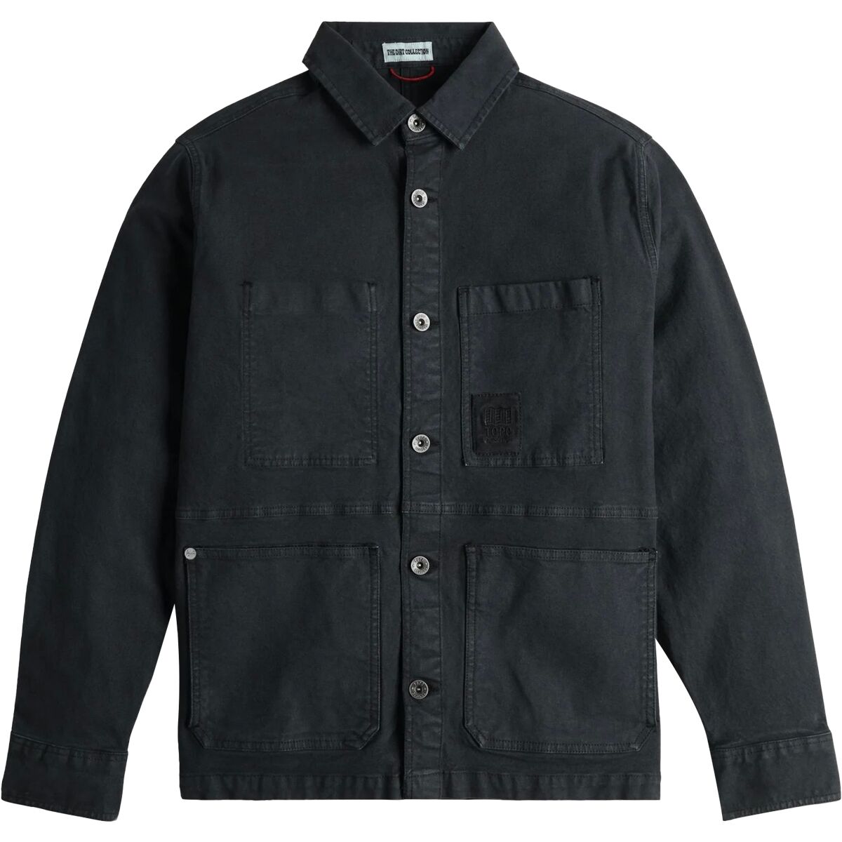 Image of Topo Designs Dirt Utility Jacket - Men's Black, S