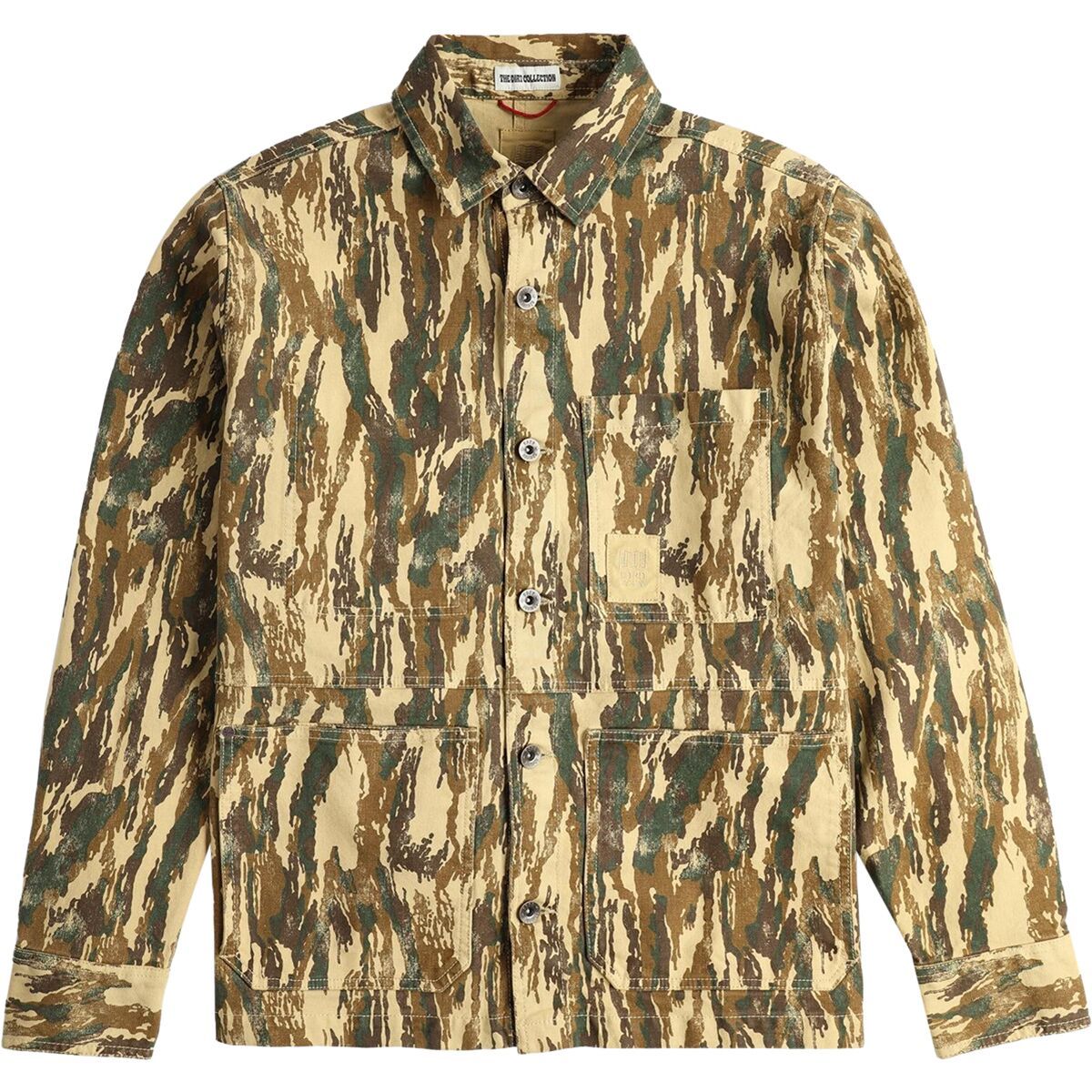 Image of Topo Designs Dirt Utility Jacket - Men's Dirt Camo, M