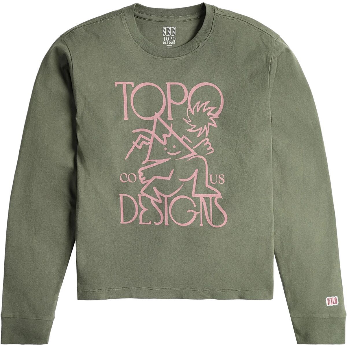 Topo Designs Topo Designs Roamer Long-Sleeve T-Shirt - Women's Beetle, XS