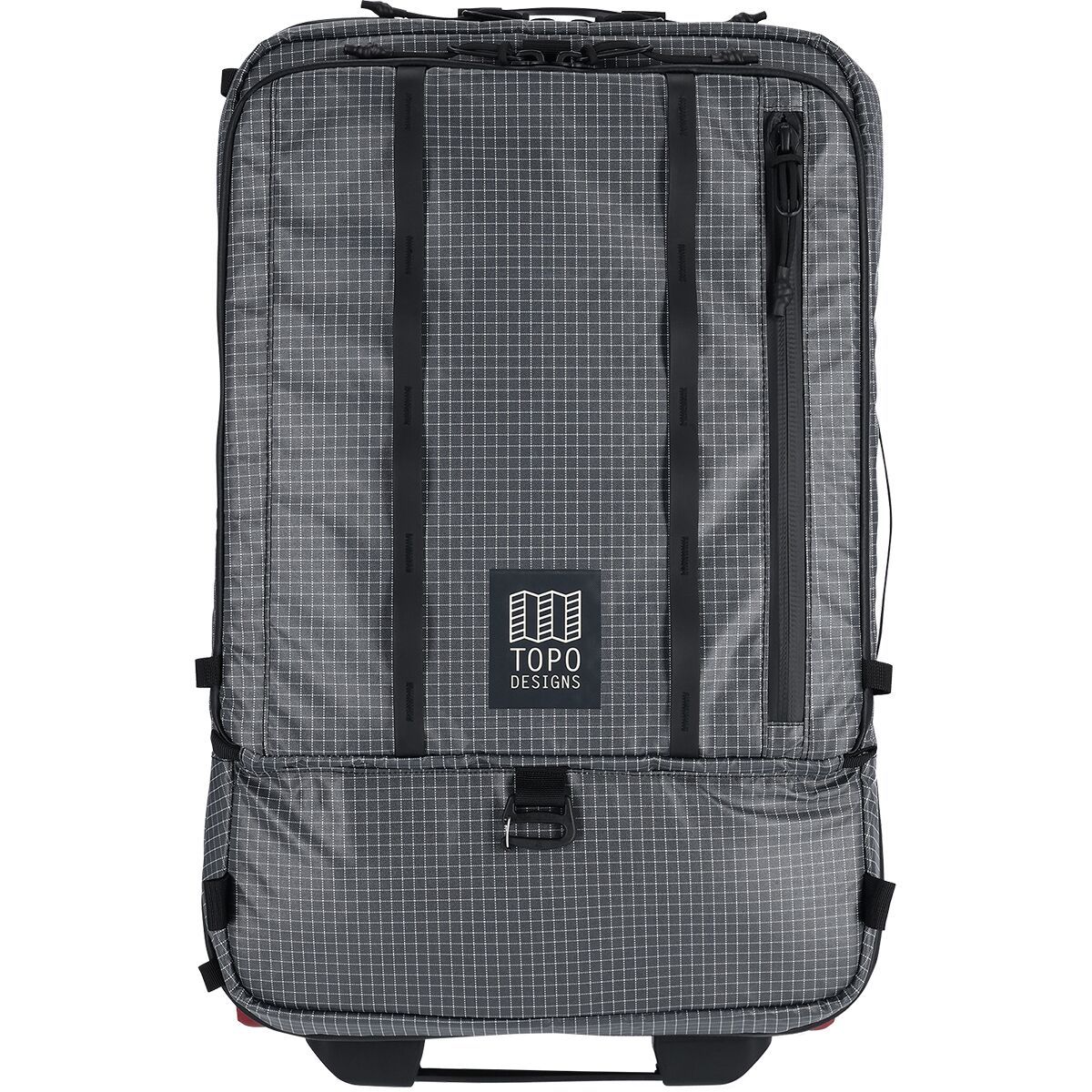 Image of Topo Designs Apex Travel Roller Bag Black, One Size