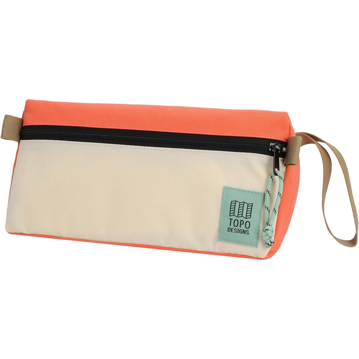 Image of Topo Designs Dopp Kit Almond/Emberglow, One Size