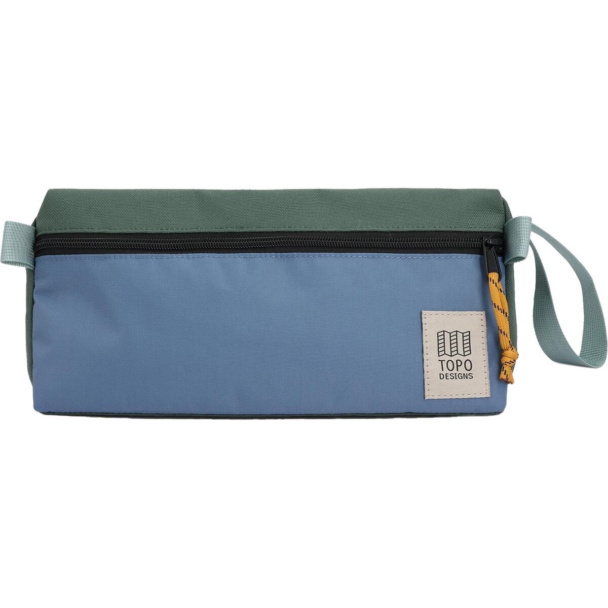 Image of Topo Designs Dopp Kit Stone Blue/Forest, One Size