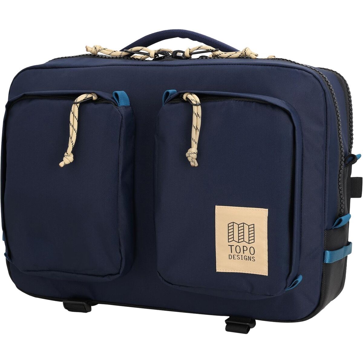 Image of Topo Designs Global Briefcase Navy/Sahara, One Size